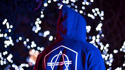 Man hoodie print 4k wallpaper