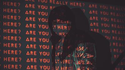 Man words inscription 4k wallpaper