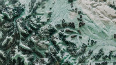 Map volume model 4k wallpaper