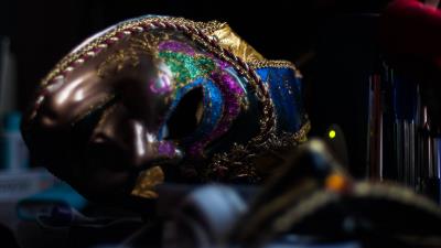 Mask carnival decoration 4k wallpaper