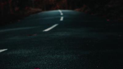 Mask road petals 4k wallpaper