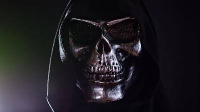 Mask skull hood 4k wallpaper