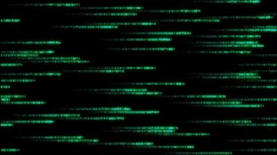 Matrix binary code digits 4k wallpaper