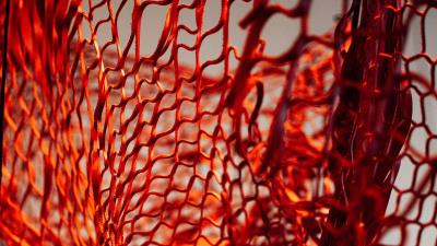 Mesh fabric red 4k wallpaper