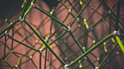 Mesh netting shape 4k wallpaper
