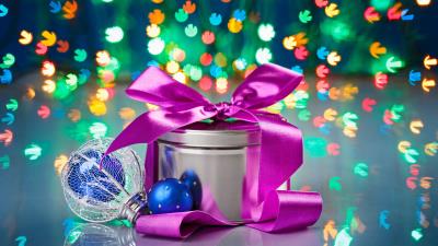 Metal bank gift new year reflections bo 4k wallpaper