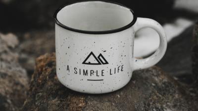 Mug inscription logo 4k wallpaper