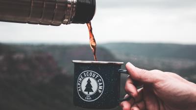 Mug thermos tea 4k wallpaper