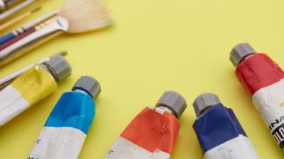 Paint oil paint tube 4k wallpaper