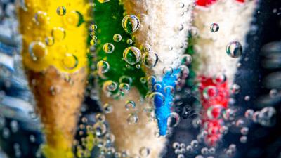 Pencils water bubbles 4k wallpaper