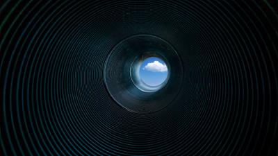 Pipe rings cloud 4k wallpaper