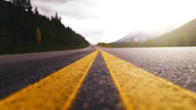 Road marking asphalt 4k wallpaper