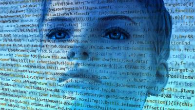 Robot code computer code 4k wallpaper