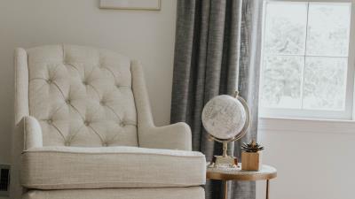 Room chair window 4k wallpaper