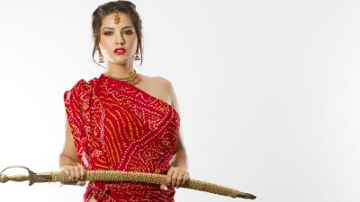 Sunny leone bollywood actress 8k wallpaper