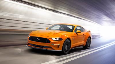 2018 ford mustang sports car 8k wallpaper