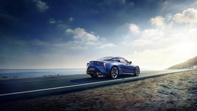 2018 lexus lc 500h pic 8k wallpaper