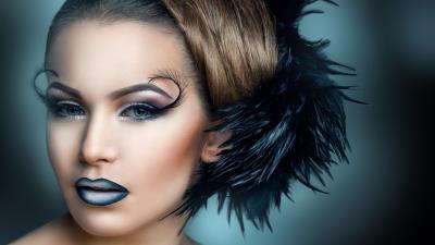 Amazing makeup girl 8k wallpaper