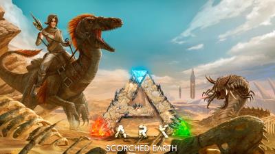 Ark scorched earth 8k wallpaper