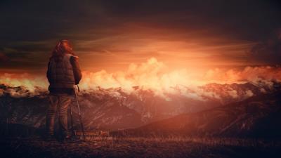 Artistic women 8k wallpaper