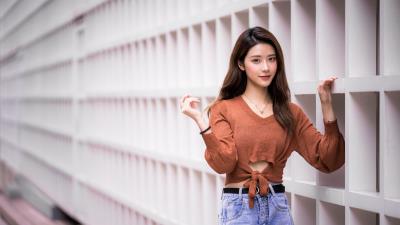 Asian Girl 8k wallpaper