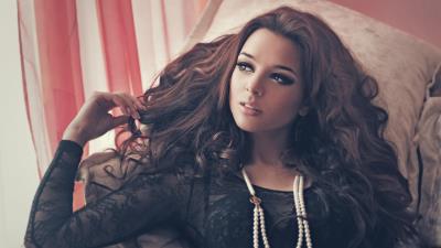 Beautiful girl hair 8k wallpaper