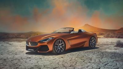 Bmw concept z4 2017 8k wallpaper