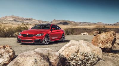 Bmw m4 on ferrada wheels 4k 8k wallpaper