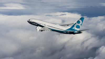 Boeing 737 max 8k wallpaper