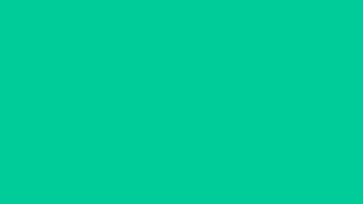 Caribbean green solid color background 8k wallpaper