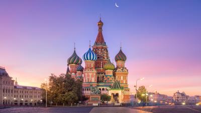 Cathedral Dome Moscow Russia 8k wallpaper