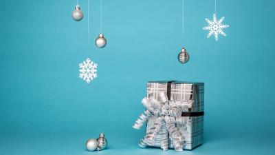 Christmas Ornaments Gift Ultra HD 8k wallpaper