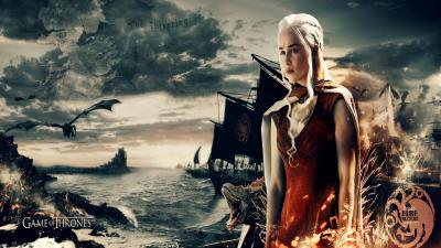 Daenerys targaryen 8k wallpaper