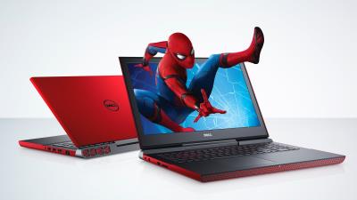 Dell spiderman edition inspiron 15 7000 qhd 8k wallpaper