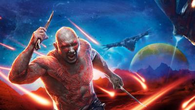 Drax the destroyer dave bautista guardians of the galaxy 8k wallpaper