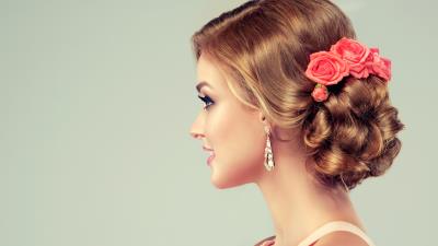 Earrings Girl Hair Makeup 8k wallpaper