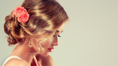 Earrings Girl Hair Makeup Model 8k wallpaper