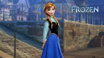 Frozen anna 8k wallpaper