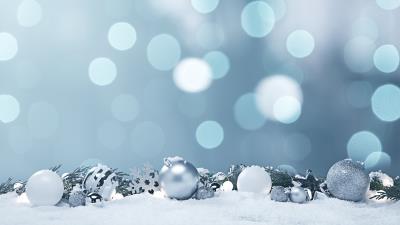 Holiday Christmas Bokeh Ultra HD 8k wallpaper