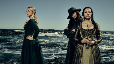 Jessica parker kennedy clara paget hannah new black sails 8k wallpaper