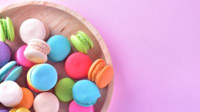 Macaron Ultra HD 8k wallpaper