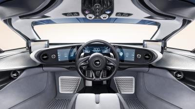 McLaren Speedtail Interior 8k wallpaper