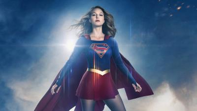 Melissa benoist supergirl 8k wallpaper