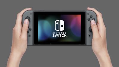 Nintendo switch console 8k wallpaper