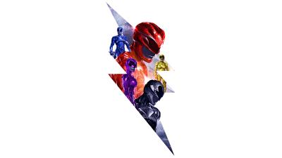 Power rangers the red ranger the pink ranger the black im 8k wallpaper