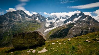 Alps Mountain Switzerland 5K wallpaper