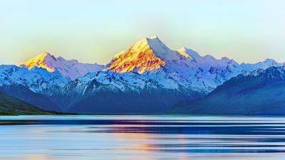 Aoraki mount cook new zealand 5k wallpaper