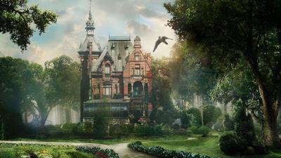 Beautiful fantasy deam home 5k wallpaper