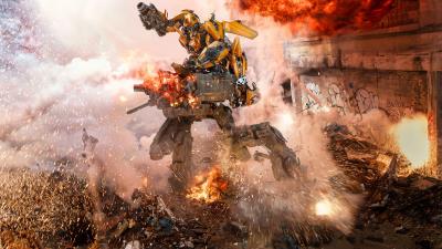 Bumblebee transformers the last knight 5k wallpaper