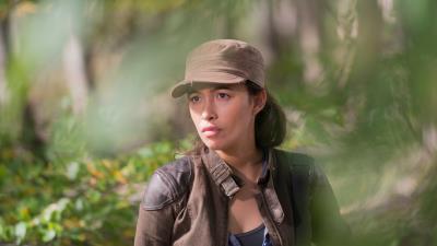 Christian serratos rosita espinosa the walking dead 5k wallpaper